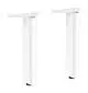 Hansgrohe-HG-Xelu-Q-Moebelfuesse-175-60-2-Stueck-Mattweiss-54145700 gallery number 1